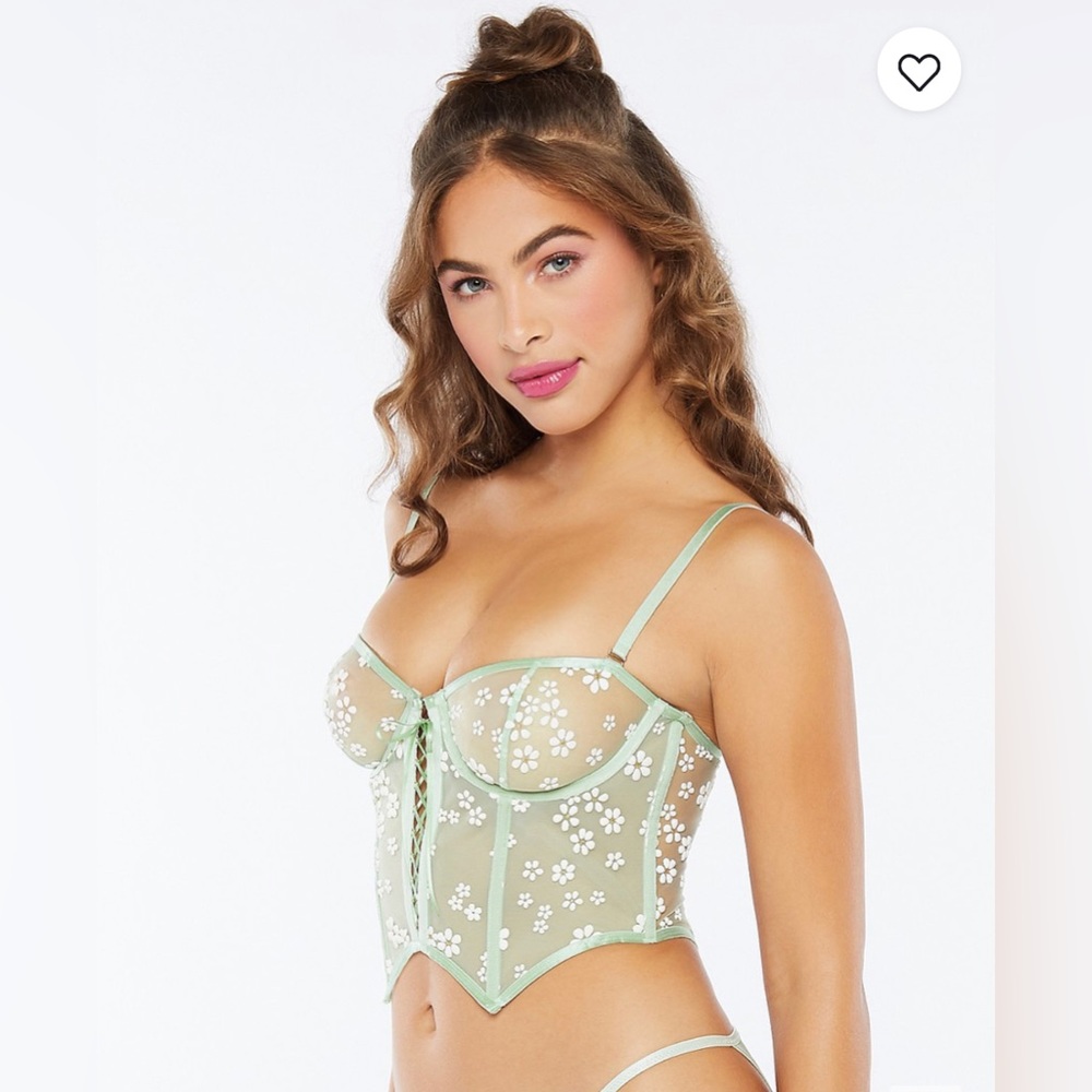 Savage x Fenty Puff Daisy Unlined Bustier